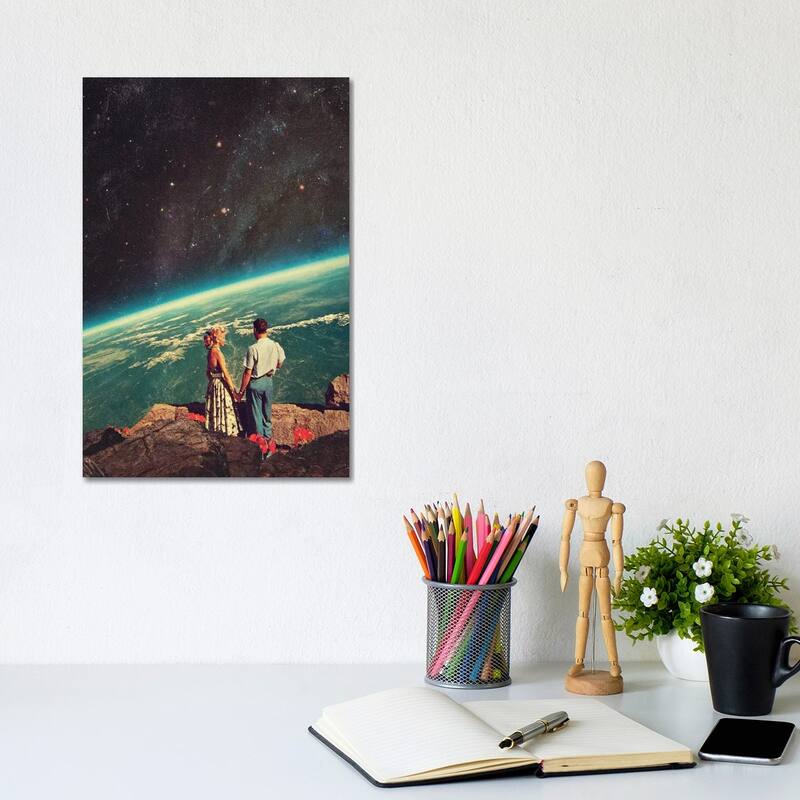 iCanvas "Love" by Frank Moth Canvas Print - 12x8x0.75