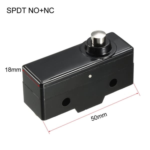 TM1306 SPDT 1NO+1NC Short Reed Snap Button Lever Micro Switch Screw