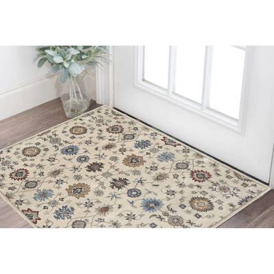 Veka Hand Tufted Stain Resistant Durable Area Rug By HomeRoots - 2' x 3'