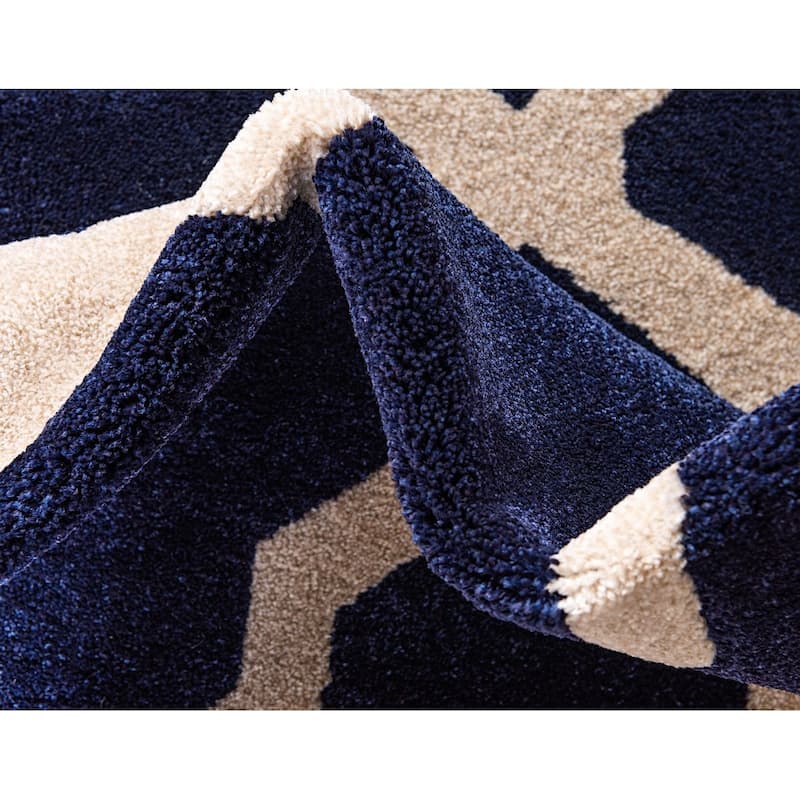 Contemporary Akiva Collection Area Rug