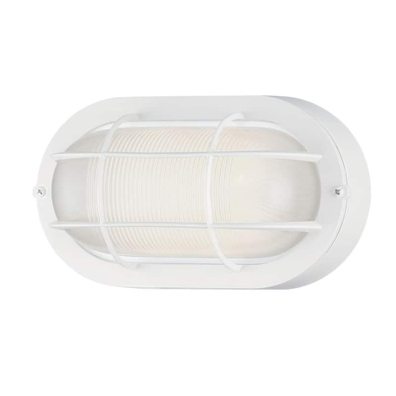 Westinghouse 8" Tall LED Outdoor Wall Sconce - Textured White