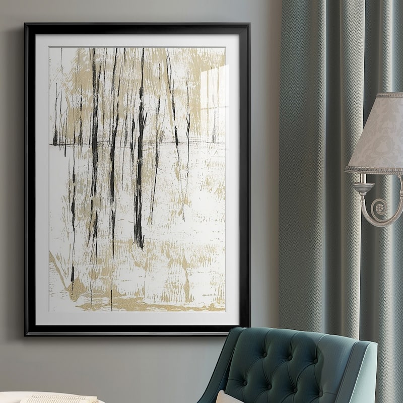 Gilded Forest II Premium Framed Print - Ready to Hang