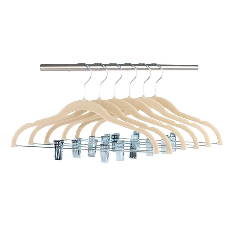 Simplify 24 Pack Children's Velvet Hangers