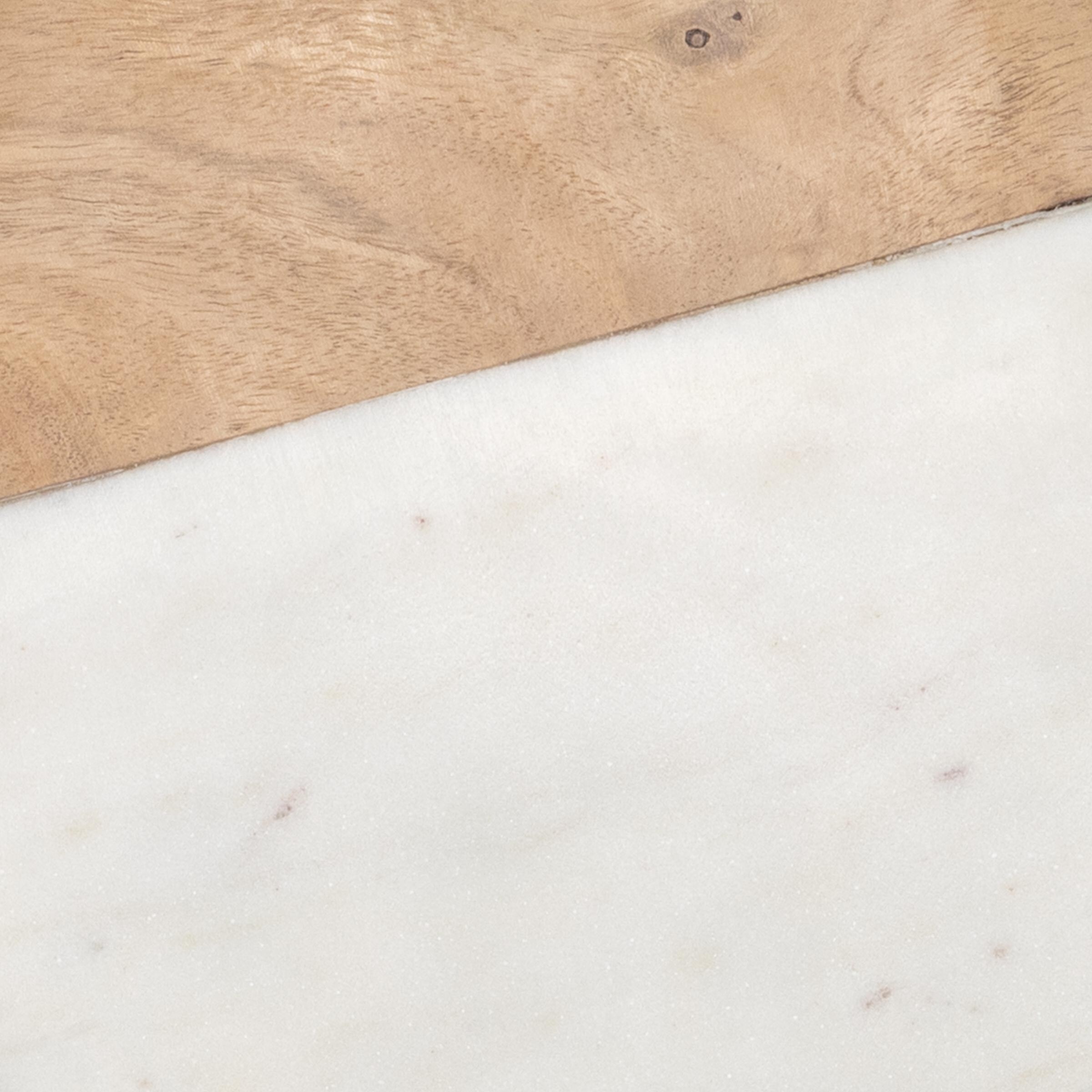 Foreside Home Garden Round White Marble And Wood Serving Cutting Board 8x8x0 5 Overstock 28594415 Plastic is more versatile because, if washed properly, can be used for both raw meat and fresh vegetables wooden boards are porous, making them hard to adequately clean. foreside home garden round white marble and wood serving cutting board 8x8x0 5