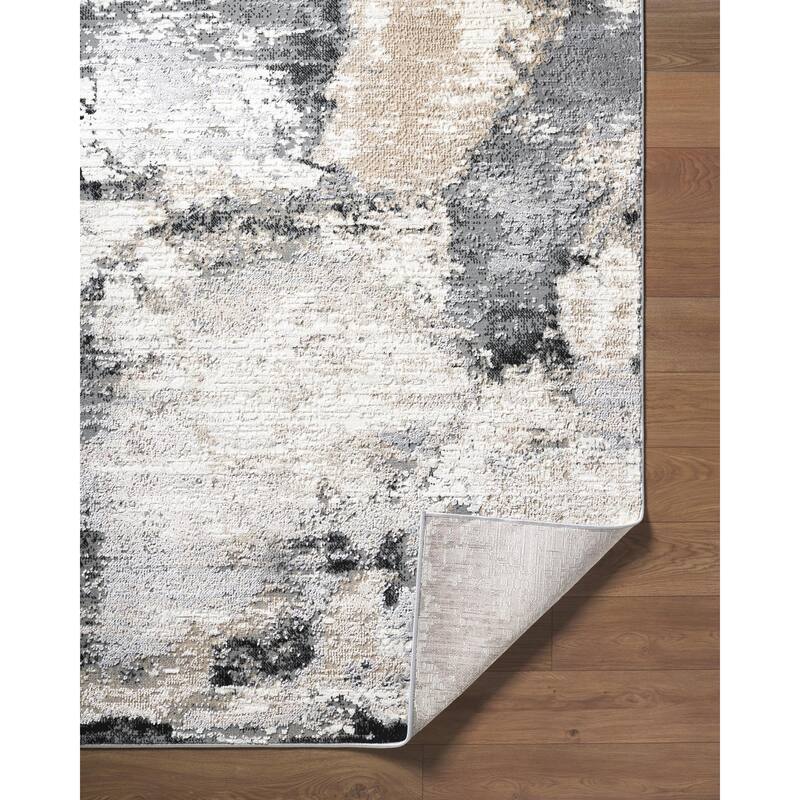 Livabliss Siyah Modern & Contemporary Area Rug