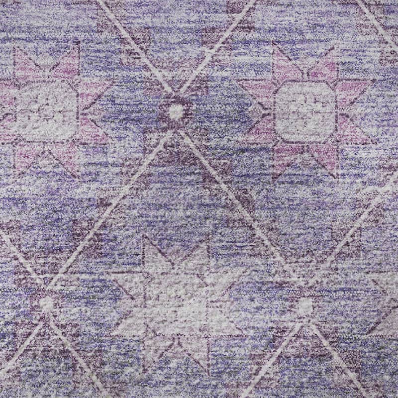 Premium Washable Super Soft Boho Trellis Mayfield Rug