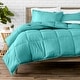 preview thumbnail 58 of 92, Bare Home Hypoallergenic Down Alternative Comforter Set Twin - Twin XL - Turquoise