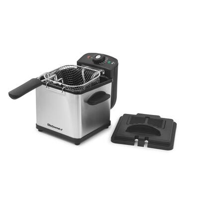 Elite Gourmet 1.6 quart Deep Fryer Stainless Steel