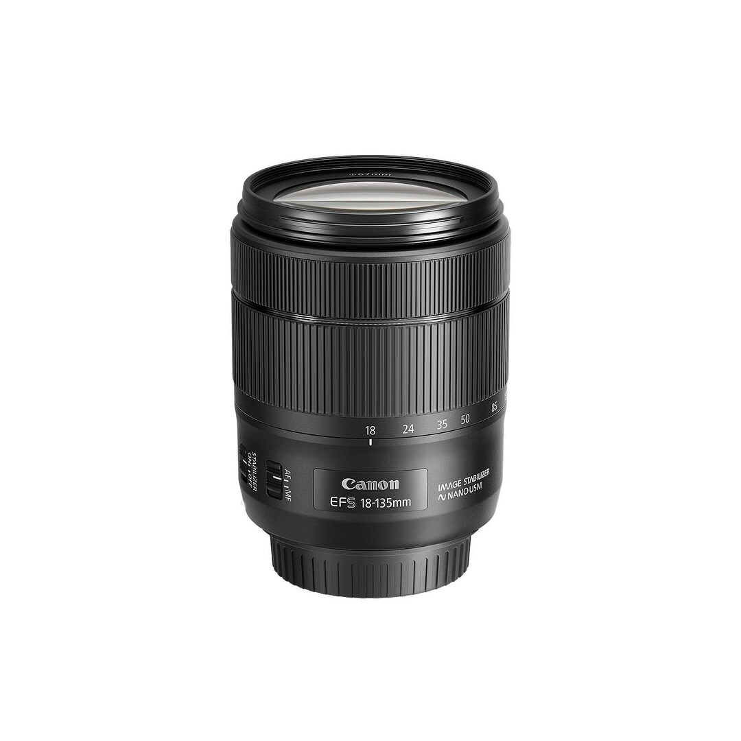 Canon Ef S 18 135mm F 3 5 5 6 Image Stabilization Usm Lens Black Overstock Canon Ef S 18 135mm F 3 5 5 6 Image Stabilization Usm Lens Black Overstock