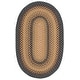preview thumbnail 113 of 146, SAFAVIEH Handmade Braided Chandrima Cotton Rug 3' x 5' Oval - Gold/Sage