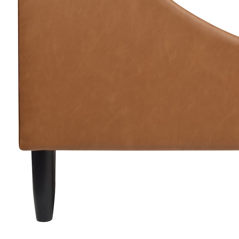Aspen Vertical Tufted Upholstered Platform Bed