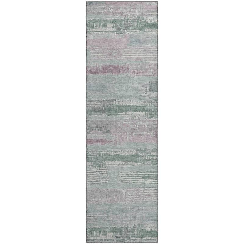 Premium Washable Super Soft Abstract Stripes Mayfield Rug