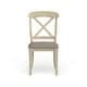 preview thumbnail 3 of 8, The Gray Barn Broken Bison Bisque with Natural Pine X-back Dining Chair