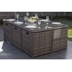 preview thumbnail 5 of 14, 11-piece Outdoor Dining Set With Cushions Wicker Furniture by Moda Furnishings