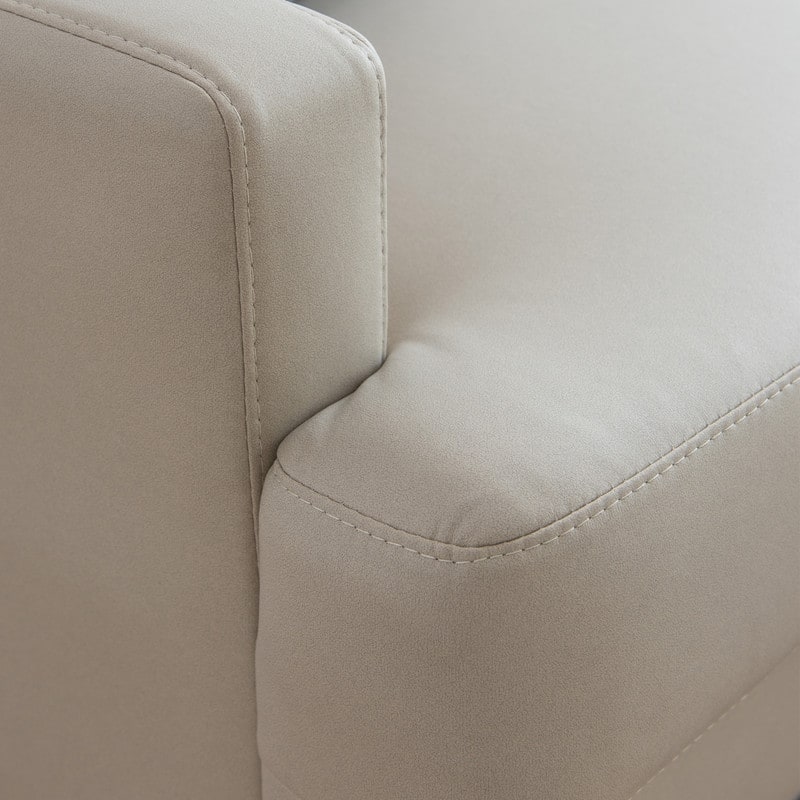 Technical Leather LShaped Sectional Sofas Modern Luxurious HighGrade