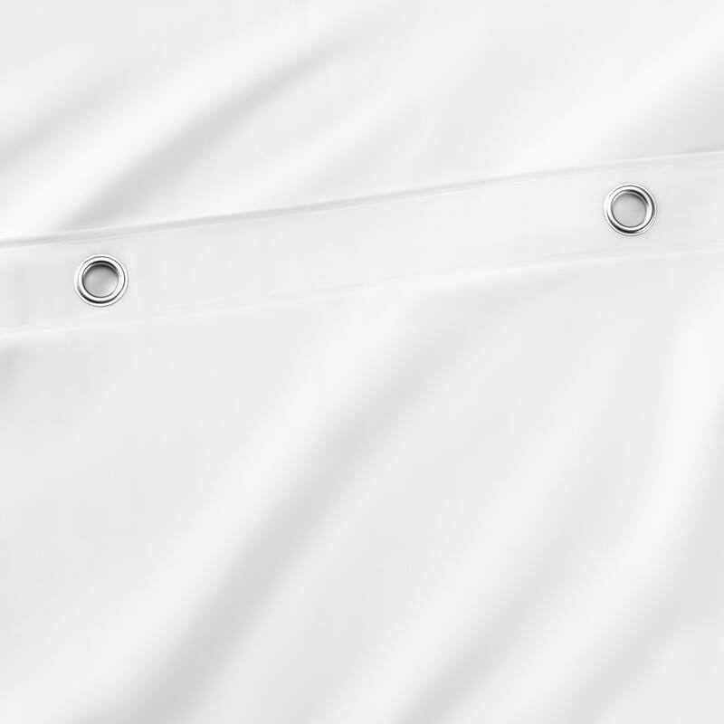 Whitmor Shower Curtain with Copper Plated Grommets, 36" x 72"