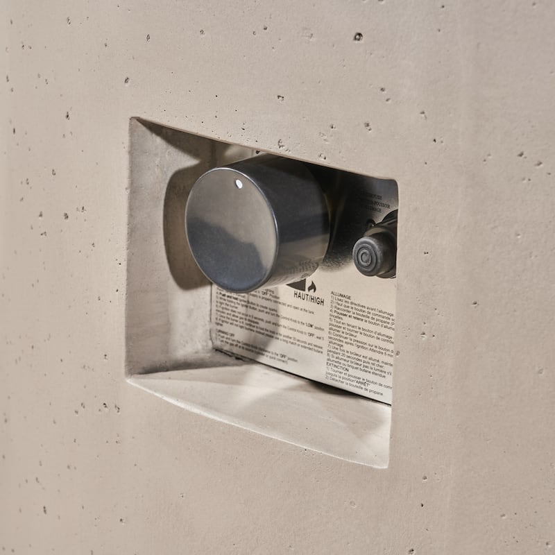 Aidan Outdoor Circular Propane Fire Pit by Christopher Knight Home