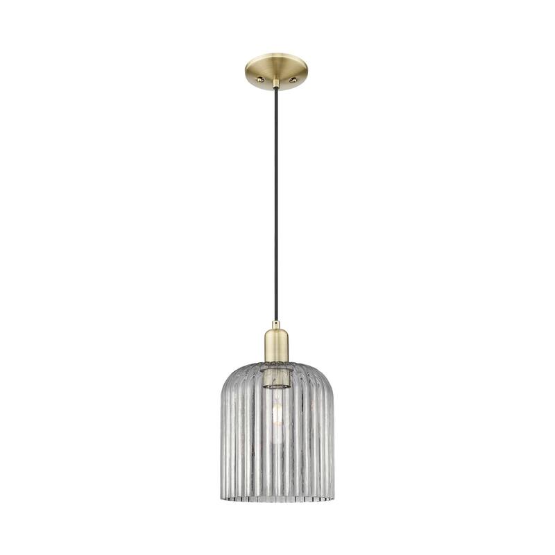 Innovations Lighting Endless Possibilities Arcadia - Bridal Veil - 1 Light 8" Cord Hung Mini Pendant