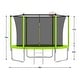 preview thumbnail 16 of 14, 8 ft. Round Outdoor Trampoline with Enclosure Net ﻿