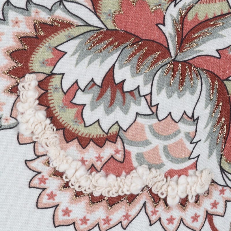 Novica Handmade Garden Fantasy Embroidered Cotton Cushion Covers (Pair)