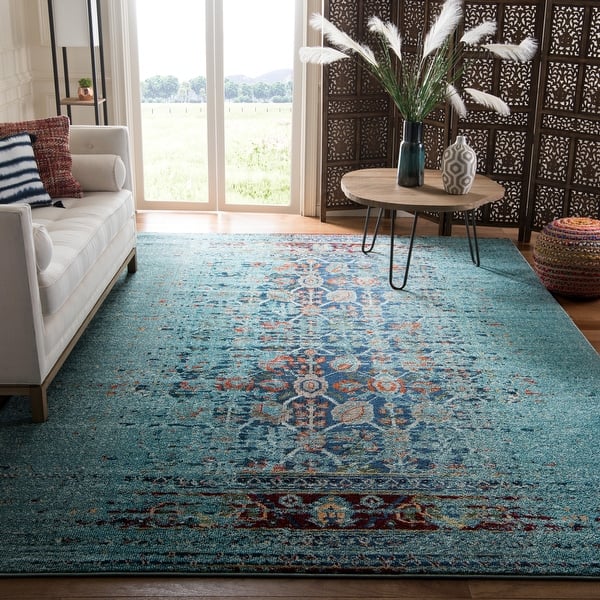 slide 2 of 55, SAFAVIEH Monaco Katty Boho Rug 10' x 14' - Blue/Multi