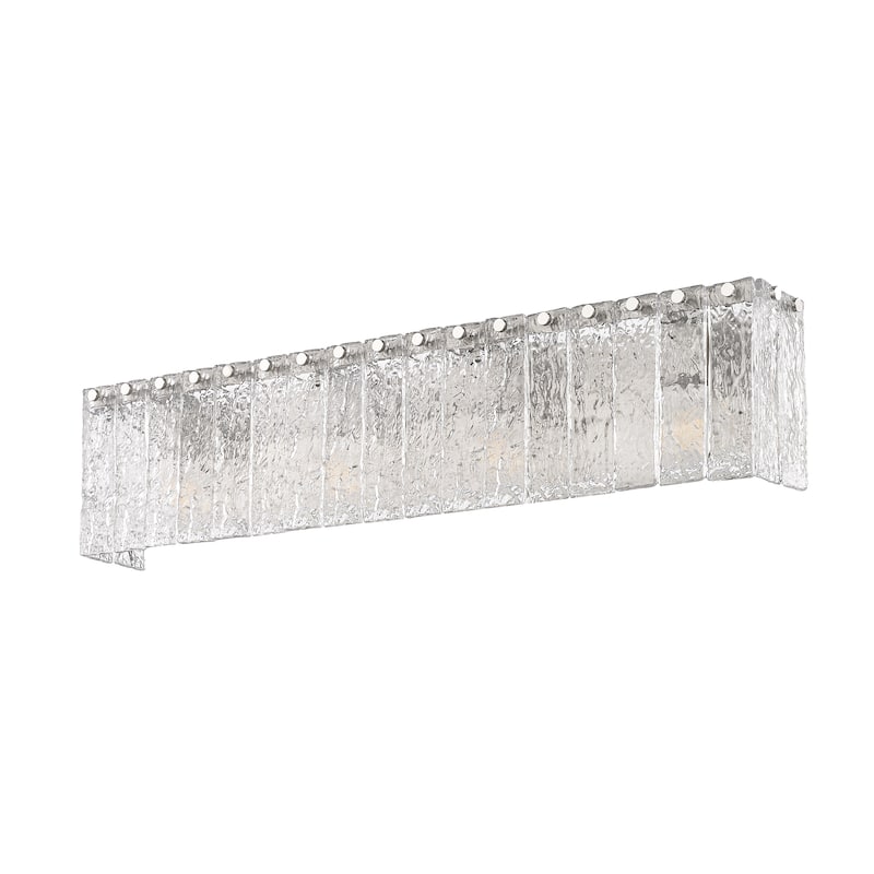 Z-Lite Glacier 4 Light Vanity - Brushed Nickel