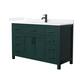 Option Green / White Quartz Top / Matte Black Hardware