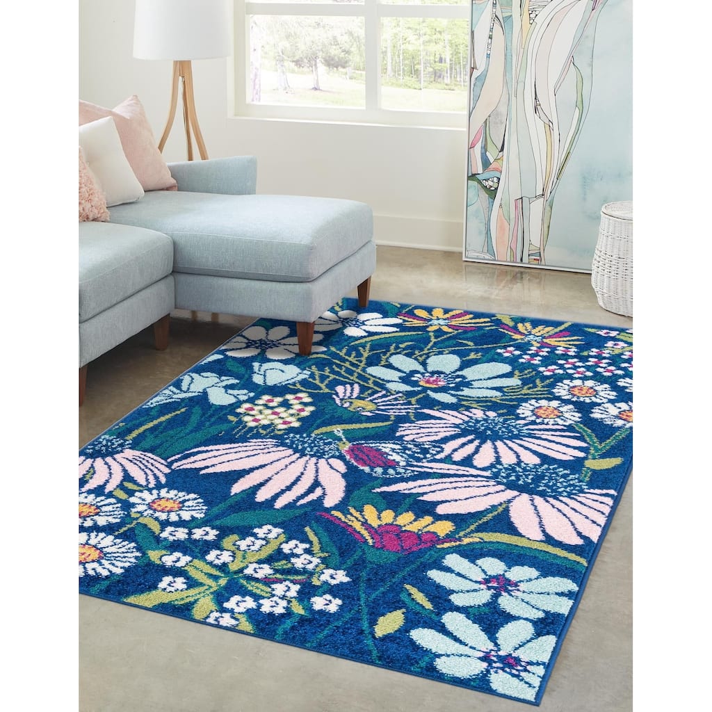 Contemporary Demdence Collection Area Rug