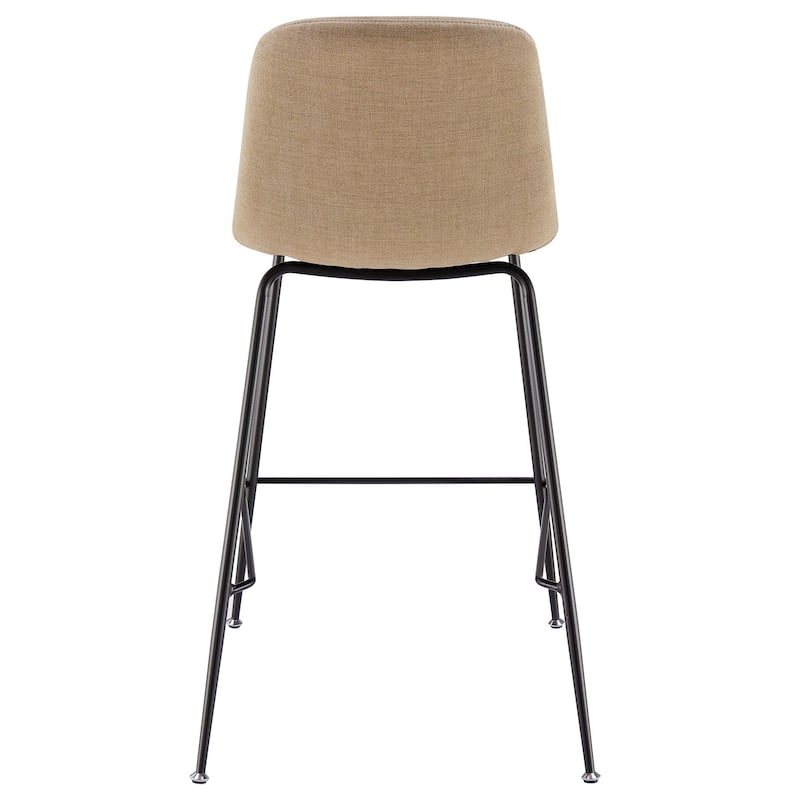 NPD Furniture Caleb Fabric Counter Stool (Set of 4)