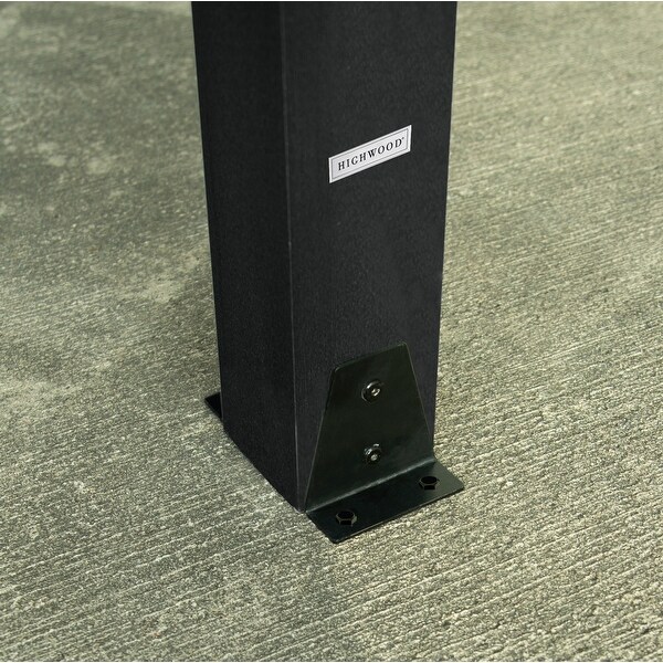 Highwood Bodhi Recycled Plastic Square 11.5-foot Pergola - On Sale