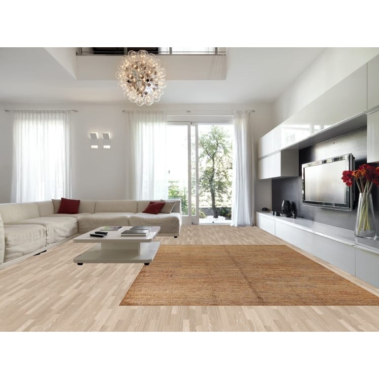 Moroccan Oriental Area Rug Handmade Jute Carpet - 9'5"x 13'4"