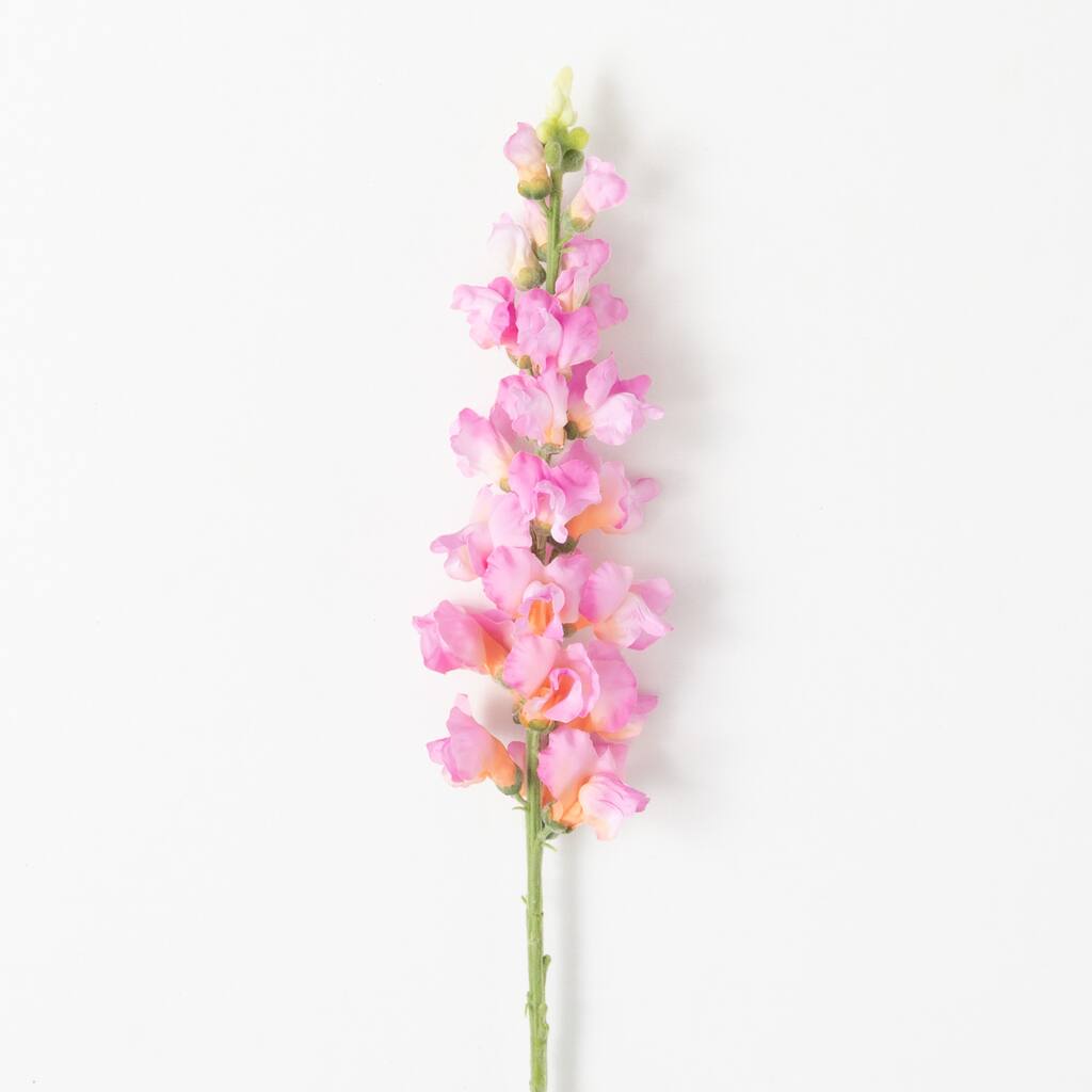 Sullivans Artificial Bright Pink Snapdragon Stem