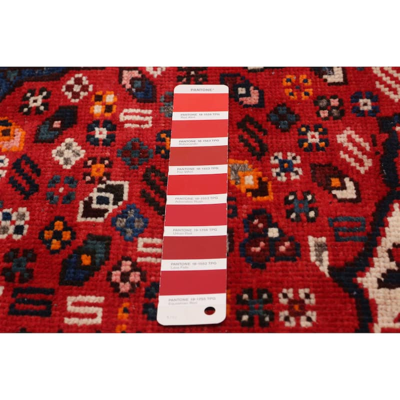 ECARPETGALLERY Hand-knotted Kayseri Vintage Red Wool Rug - 5'1 x 10'1