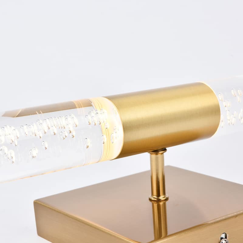 Starsky 2-Light 3000K Integrated LED Vanity Light Modern Linear Wall Sconce