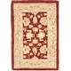 preview thumbnail 53 of 170, SAFAVIEH Anatolia Angeline Traditional Oriental Hand-spun Wool Rug 2' x 3' - Red/Moss - Rectangle