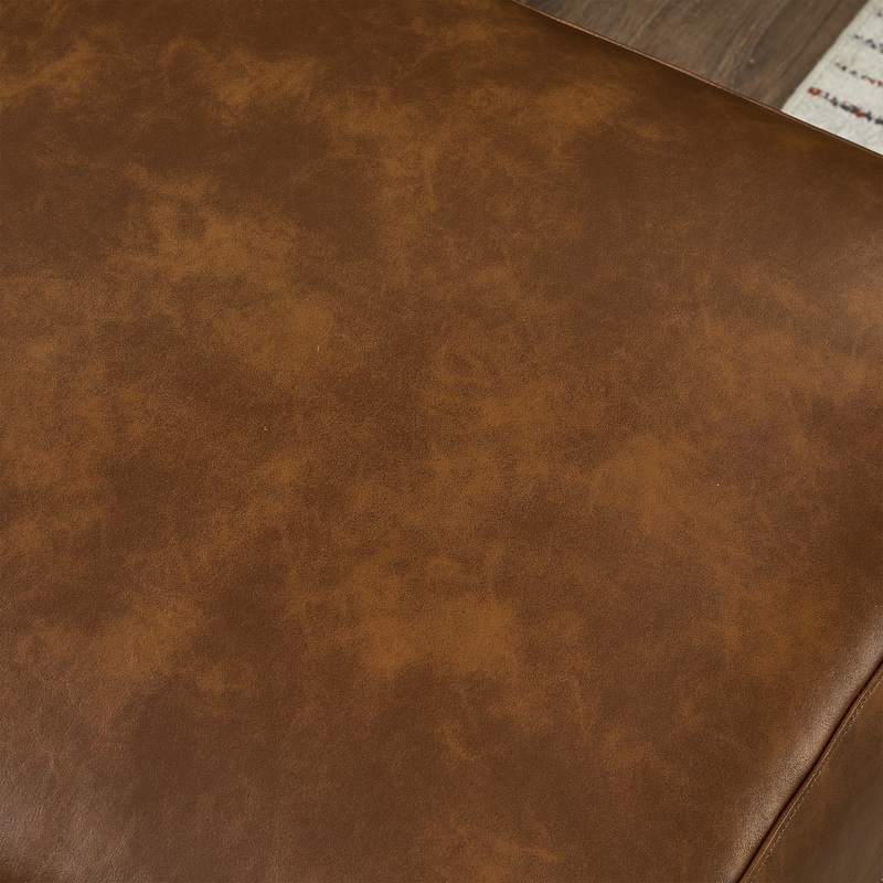 78.5" Loveseat Sofa with Breathable Faux Leather Upholstery for Living Room & Apartment