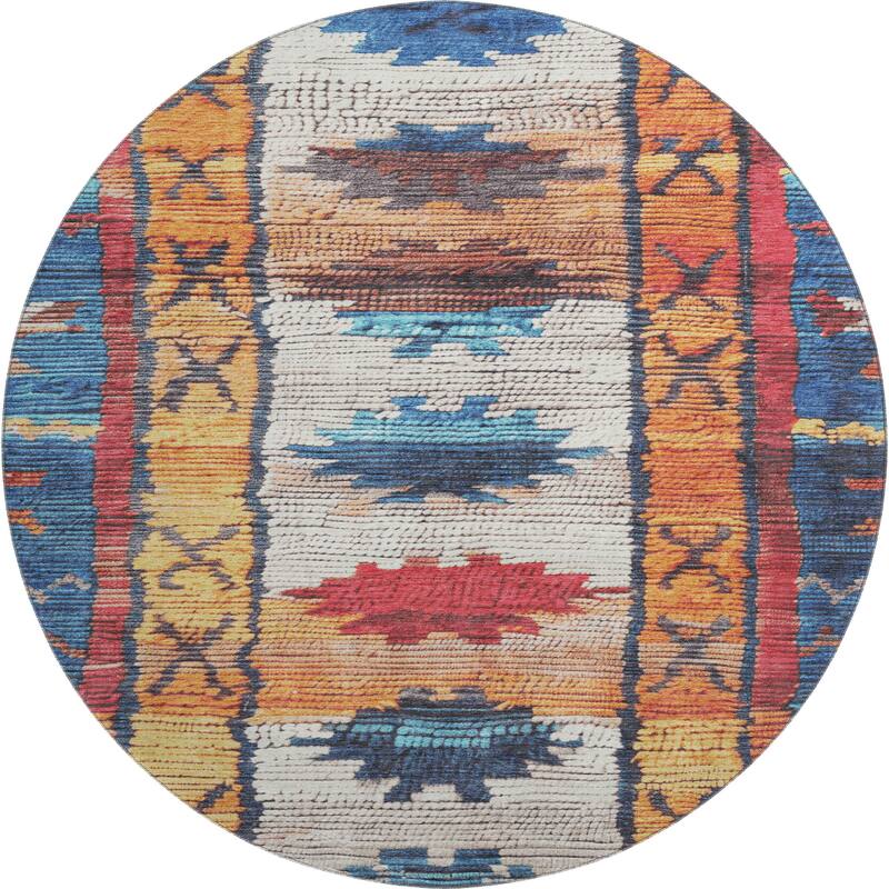 Premium Washable Super Soft Southwest Global Mayfield Rug