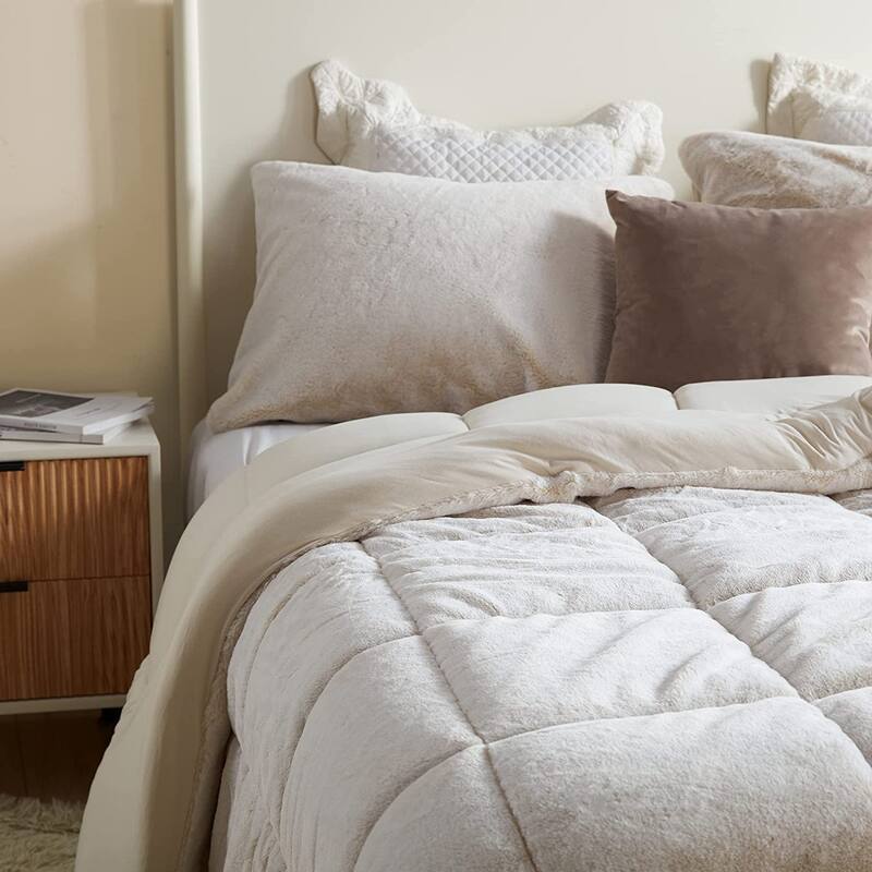 Aww Buddy - Coma Inducer® Oversized Comforter Set - Whitecap Taupe