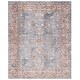 preview thumbnail 10 of 11, SAFAVIEH Heirloom Yuka Traditional Oriental Rug 8' x 10' - Grey/Blue Rust - Rectangle