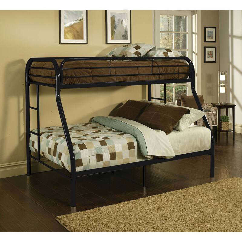 Keane Twin/Full Bunk Bed with Build-In Ladder