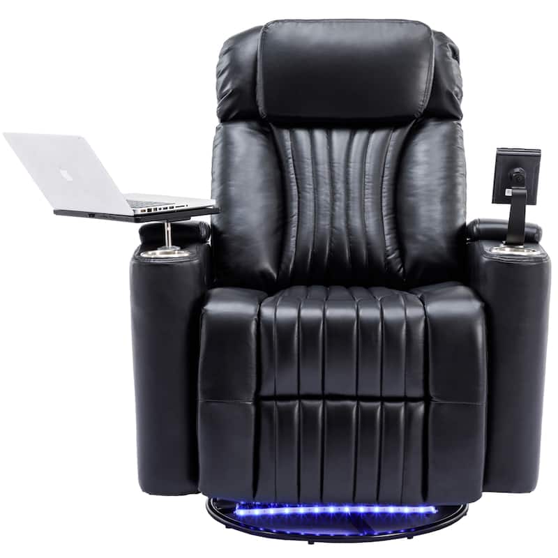 Multifunctional 270° Swivel Home Theater Power Recliner