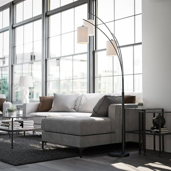 Willow Black Arc Floor Lamp Bed Bath & Beyond 15095673