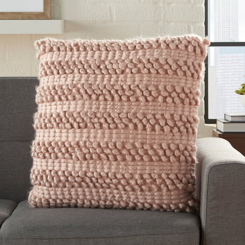 Mina Victory Woven Stripes Throw Pillow