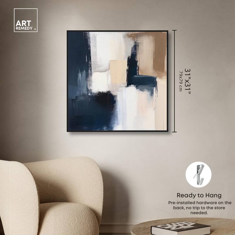 Stormy Hues III Canvas by Art Remedy