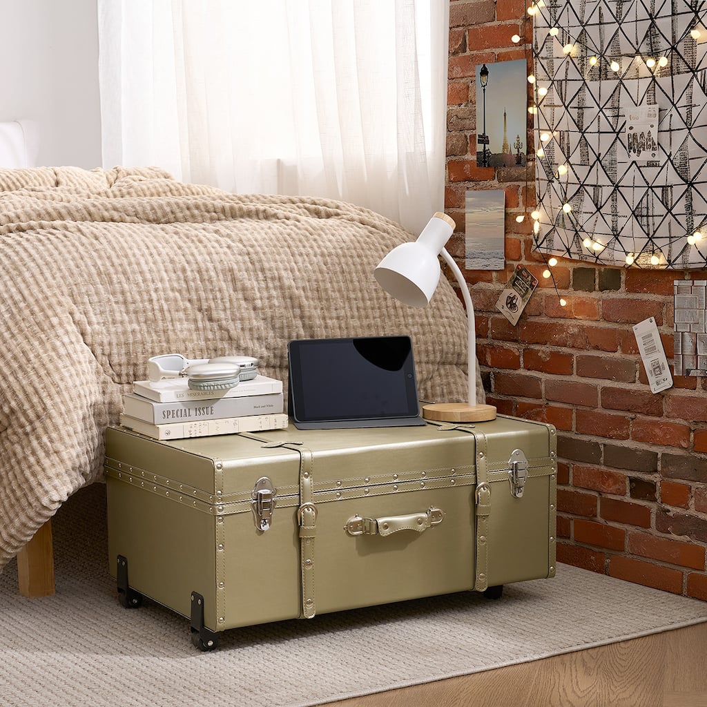 Texture® Brand Trunk - Glitter Gold by DormCo