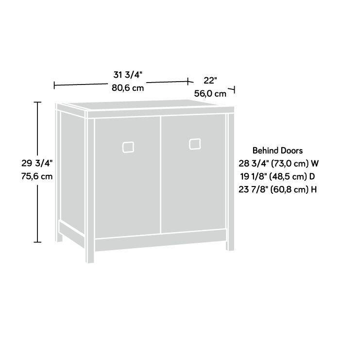 Cannery Bridge Utility Cabinet Sm