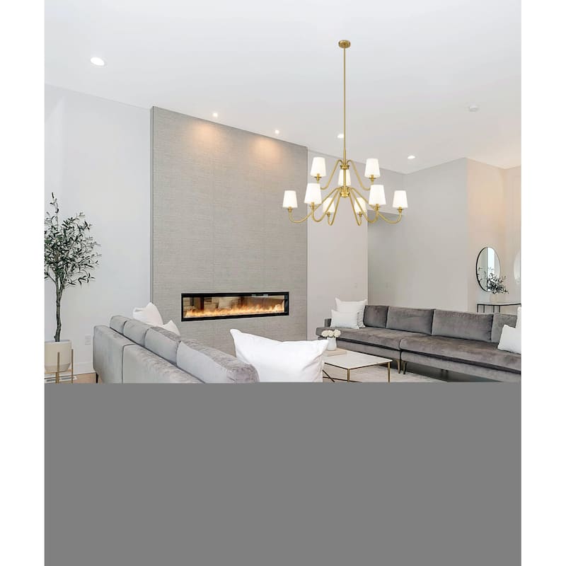 Z-Lite 7509-9-46 Gianna 9 Light 46" Wide Chandelier