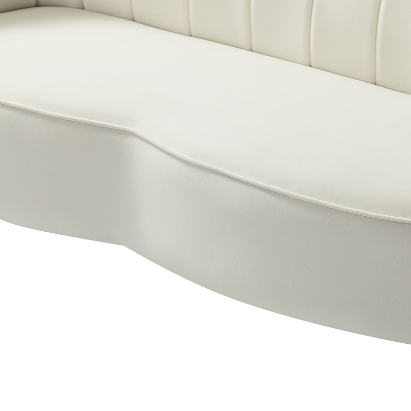Xabier 52''Loveseat with Flower Shaped Back Design