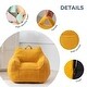 preview thumbnail 35 of 88, Children's Bean Bag Chair,Corduroy Bean Bag Sofa with Armrests