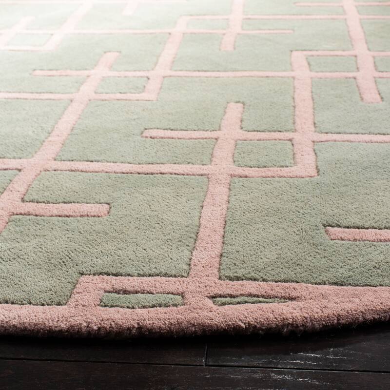SAFAVIEH Handmade Chatham Ulya Modern Moroccan Wool Rug
